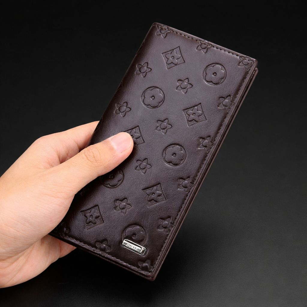 New Design Long Wallet for Men & Women | 12 Card Slots - Readom Colour